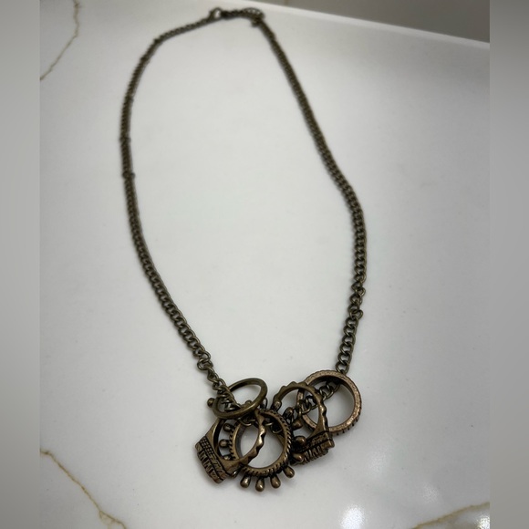 5 ring necklace - Picture 3 of 6